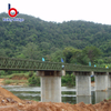 Prefabricated steel bridge for highway