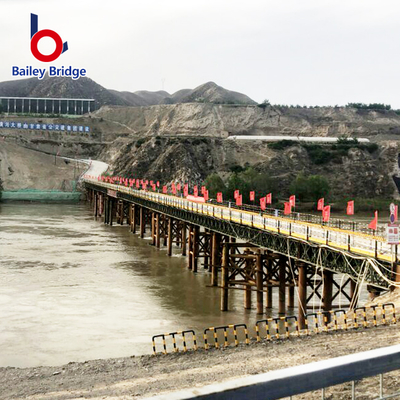 Easily-installed bailey bridge